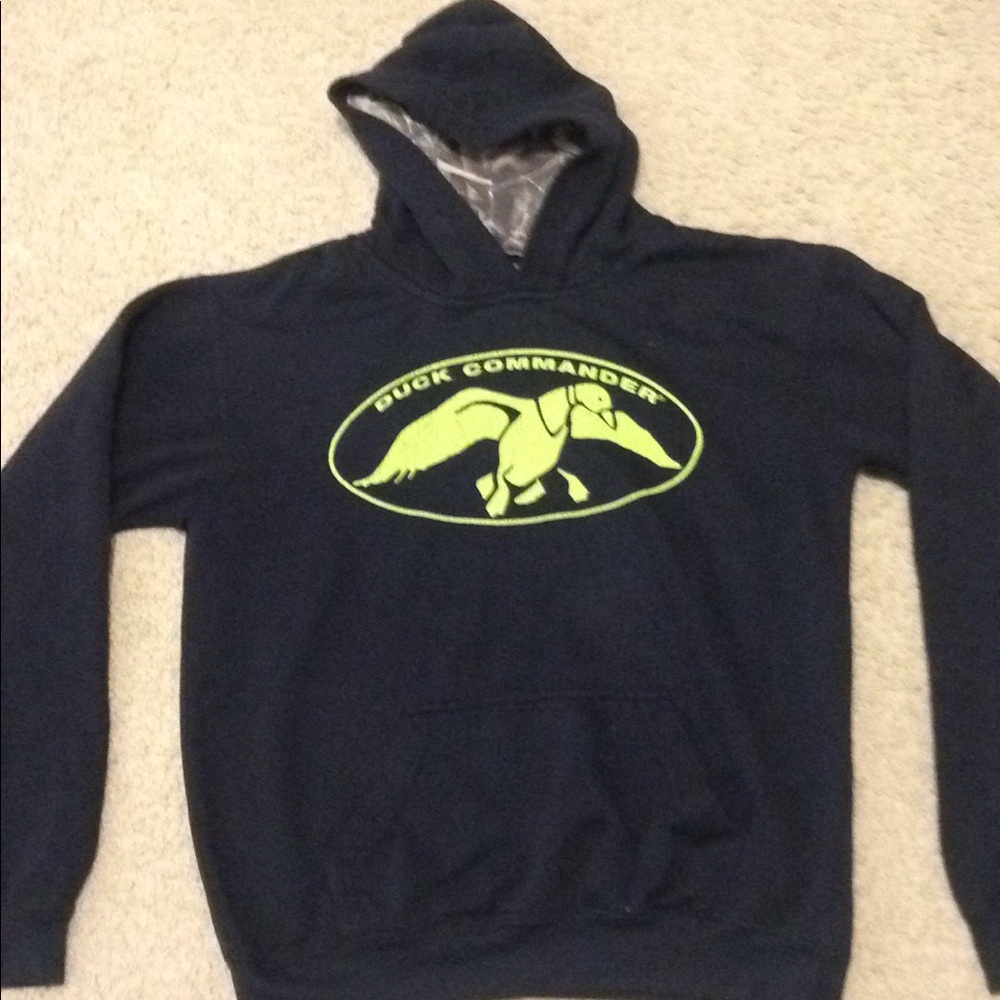 Duck Commander kids size XL hoodie
